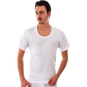 Tutku 0103 Bisiklet Yaka 6 Adet Beyaz Erkek Atlet
