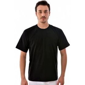 Tutku 0105 Sıfır Yaka Kısa Kollu 12 Adet Siyah Erkek Atlet
