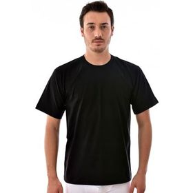 Tutku 0105 Sıfır Yaka Yarım Kol 6'lı Siyah Erkek Atlet