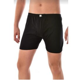 Tutku 0111 Ribana Arjantin Paçalı Siyah 12 Adet Erkek Boxer