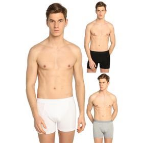 Tutku 0114 3'lü Paket Erkek Likralı Boxer