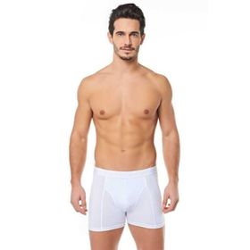 Tutku 0114 6'lı Paket Likralı Beyaz M Erkek Boxer