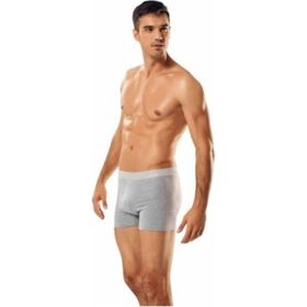 Tutku 0114 Elastan 6'li Paket Gri Erkek Boxer