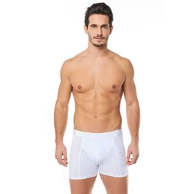 Tutku 0114 Likralı Beyaz Erkek Boxer