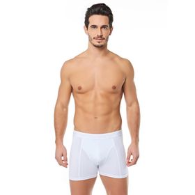 Tutku 0114 Likralı Beyaz Erkek Boxer