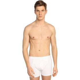 Tutku 0114 Likralı Beyaz Erkek Boxer