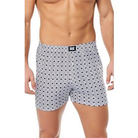 Tutku 0116 Erkek Penye Desenli Boxer