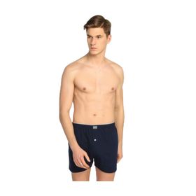 Tutku 0117 Penye Düz 6'lı Lacivert Erkek Boxer