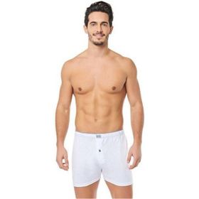 Tutku 0117 Penye Düz Erkek Boxer