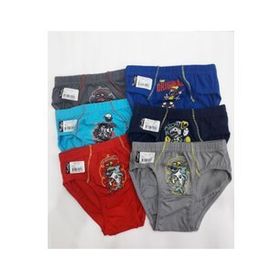 Tutku 0138 Erkek Çocuk 6 Adet Renkli Slip Külot