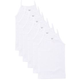 Tutku 01663 Ribana 3'lü Beyaz Kız Çocuk Atlet