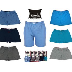Tutku 0253 Elastan Baskılı Erkek Çocuk Boxer