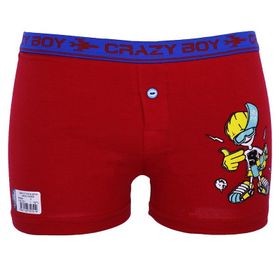 Tutku 0253 Elastan Baskılı Erkek Çocuk Boxer