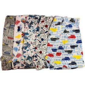 Tutku 0254 Empirme Desenli 6 Adet Erkek Çocuk Boxer