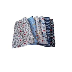 Tutku 0254 Empirme Desenli 6 Adet Erkek Çocuk Boxer