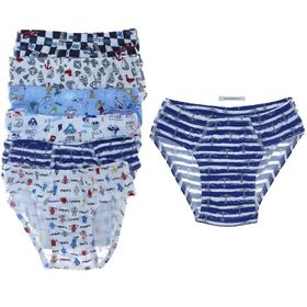 Tutku 0255 Erkek Çocuk 6 Adet Elastan Slip Külot