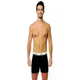 Tutku 0400 Elestan Siyah Erkek Spor Boxer