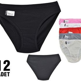Tutku 0531 Nevra 12'li Bayan Bikini Külot