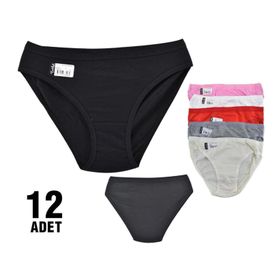 Tutku 0531 Nevra 12'li Bayan Bikini Külot