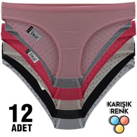 Tutku 0537 Özlem 12'li Bayan Bikini Külot