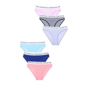 Tutku 0540 6'lı Çok Renkli Fashion Girl Kadın Slip Külot