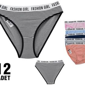 Tutku 0540 Hera 12'li Bayan Bikini Külot