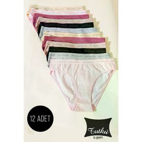Tutku 0599 Keyal 12'li Perla Bikini Külot Kombin