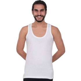 Tutku 102 6 Adet Ribana Beyaz Erkek Atlet