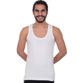 Tutku 102 6 Adet Ribana Beyaz Erkek Atlet