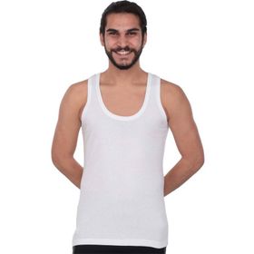 Tutku 102 6 Adet Ribana Beyaz Erkek Atlet