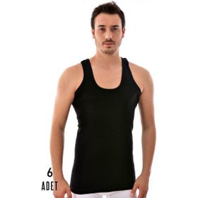 Tutku 102 Ribana 6'lı Siyah Erkek Atlet