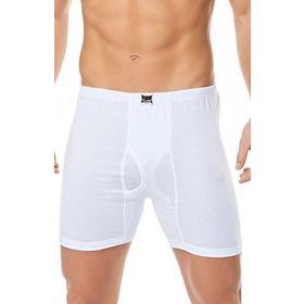 Tutku 111 Erkek Gri Renk Penye Düğmeli Erkek Boxer
