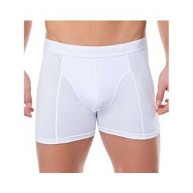 Tutku 114 6'lı Likralı Beyaz Erkek Boxer
