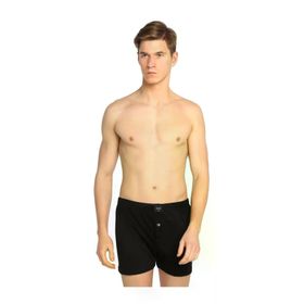 Tutku 117 Penye Düz 6'lı Siyah Erkek Boxer
