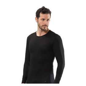 Tutku 1302 Elit Elastan Sıfır Yaka Uzun Kol Erkek Atlet