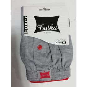 Tutku 6 Adet Erkek Düz Penye Boxer