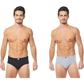Tutku 6 Adet Gri Siyah Karışık Renk %100 Pamuk Abani Classic Çok Renkli Erkek Penye Slip Külot