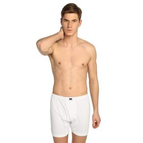 Tutku 6'lı Beyaz Arjantin Paçalı Erkek Boxer