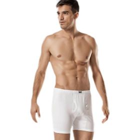 Tutku 6'lı Beyaz Arjantin Paçalı Erkek Boxer
