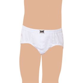 Tutku Beyaz 2 Numara %100 Pamuk 6'lı Paket Penye Erkek Çocuk Slip Külot