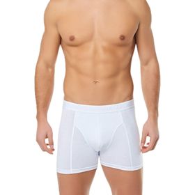 Tutku Beyaz Renk Likralı Boxer