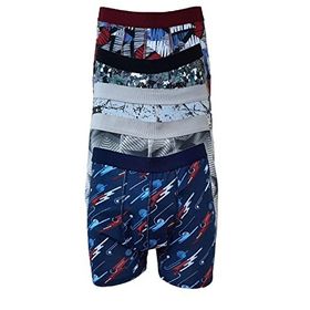 Tutku Desenli Karışık Likralı Pamuklu 5'li Erkek Boxer