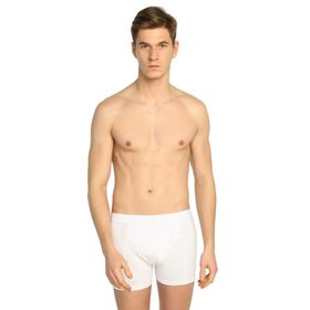 Tutku Elastan 6'lı Beyaz Erkek Boxer