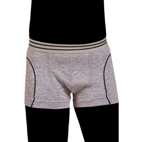 Tutku Elastan Gri Çocuk Boxer