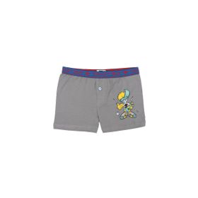Tutku Elastan Gri Çocuk Boxer