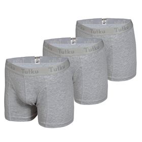 Tutku Elastan Gri Erkek Boxer