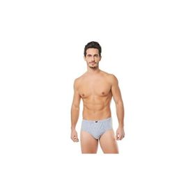 Tutku ELF568T0111CCM6 Gri 6 lı Paket Ribana Paçalı Erkek Külot