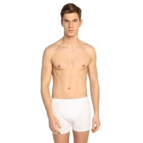 Tutku ELF568T0114CCM3 Beyaz 3 lü Paket likralı Erkek Boxer