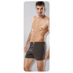 Tutku ELF568T0117CCM Füme Penye Düğmeli Erkek Boxer