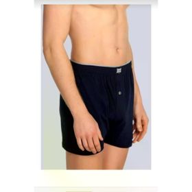 Tutku ELF568T0117CCM10 Lacivert 10 lu Paket Penye Düğmeli Erkek Boxer